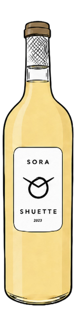 SORA colour cartoon bottle